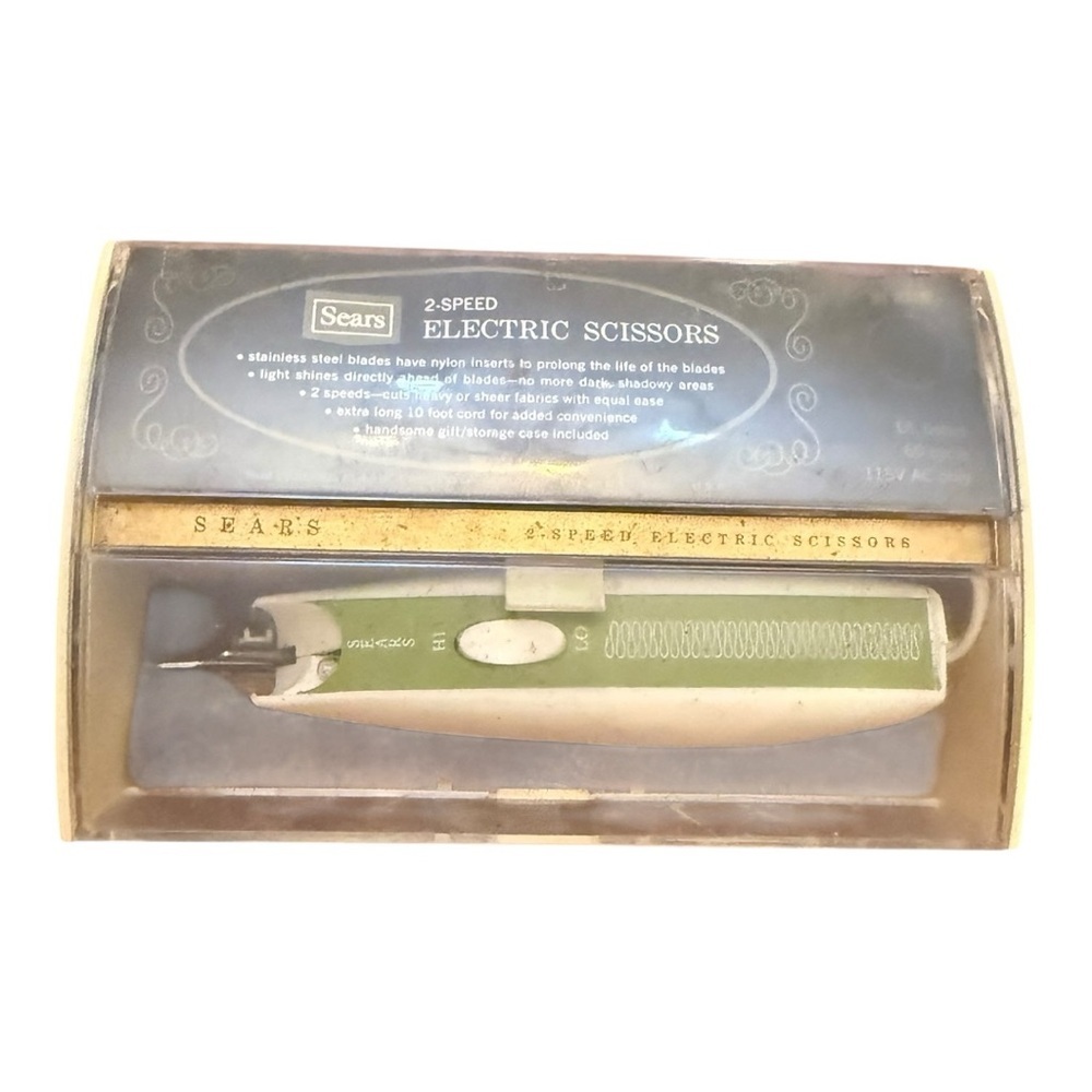 Vintage Sears‎ Electric Scissors